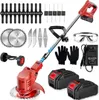 Akku-Rasentrimmer 21V mit 2 Akku und Ladegerät, 3-in-1 Produktbild-Vorschau 1