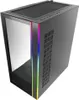 A computer tower case with RGB lighting. Produktbild-Vorschau