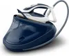 A steam generator iron is placed on its base, against a white background. Produktbild-Vorschau
