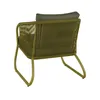 A single outdoor lounge chair viewed from the back. Produktbild-Vorschau