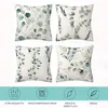 Grün Eukalyptus Blätter Kissenbezüge 45x45 cm 4er Set, Produktbild-Vorschau 3