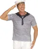 Ensemble costume marin adulte - T-shirt et casquette | Voir les images du produit 1