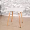 Kuchyňský stůl moderní dřevěný čtvercový 80x80 cm Náhled obrázku produktu 6