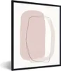 MuchoWow® Gerahmtes Poster Pastell - Abstrakt - Design Produktbild-Vorschau 1