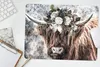 MuchoWow® Mauspad Mousepad Schottischer Highlander - Rauch Produktbild-Vorschau 5