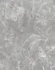 NEWROOM Tapete Grau Vliestapete Blumen - Wandbild Floral Produktbild-Vorschau 3
