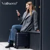 VALLSERO Trolley 16 Zoll koffer Reisekoffer Reisetrolley Produktbild-Vorschau 3
