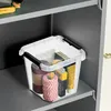Contenitore in plastica con coperchio, scatola organizer Anteprima dell’immagine prodotto 3