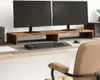 vidaXL Monitorständer Altholz-Optik 100x27x10 cm Produktbild-Vorschau 2