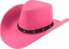 Cowboyhut Wichita – pinker Westernhut mit Kordel für Damen Produktbild-Vorschau 5