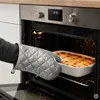 Küchenhandschuhe Ofenhandschuhe Topfhandschuhe mit Magnet Produktbild-Vorschau 4