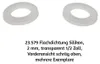 10 kusů plochého silikonového těsnění, 2 mm, průhledné, 1/2 Náhled obrázku produktu 4