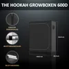 120x60x150 Deluxe 600D Black Zuchtzelt Gewächshaus Grow Box Produktbild-Vorschau 7