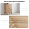 Commode à quatre tiroirs, armoire/commode moderne, meuble Voir les images du produit 6