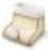 A close-up, slightly blurry image of a foot warmer. Produktbild-Vorschau