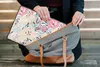 MuchoWow® Laptop Hülle 13 Zoll Vintage - Blume - Rosa - Produktbild-Vorschau 6
