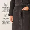 Betz Bademantel Microfaser mit Schalkragen - MALMÖ - für Produktbild-Vorschau 5