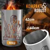 Feuertonne / Feuerkorb mit Motiv Rock n Roll Produktbild-Vorschau 5