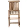 Set di 2 sedie pieghevoli in teak, sedie in legno, set di Anteprima dell’immagine prodotto 5