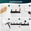 Wandgarderobe, Wandhaken, Garderobenleiste, Hakenleiste Produktbild-Vorschau 7