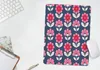 MuchoWow® Mauspad Mousepad Blumen - Muster - Rot 30x40 cm - Produktbild-Vorschau 6