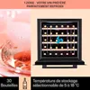 Klarstein Cave a Vin Encastrable, Réfrigérateur à Vin, Voir les images du produit 3