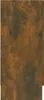vidaXL Vitrína Smoked Oak 120x30,5x70 cm Materiál dřeva Náhled obrázku produktu 8
