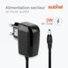 subtel Chargeur téléphone 3.5mm 5V - 6V 0.5A / 500mA 1.4m Voir les images du produit 2