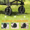 Outsunny Gartenwagen 200 kg belast zweistufige Produktbild-Vorschau 5