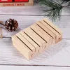 20 kusů dřevěný držák na přání na stůl držák na svatební Náhled obrázku produktu 5