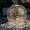 LED Gartenlampe, schwarz, Erdspitz mit Kugel, antik, IP44 Produktbild-Vorschau 3