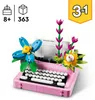 LEGO® Creator 31169 Písací stroj s kvetmi Náhľad obrázku produktu 10