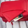 Damen Leder Schulterriemen Tasche rot klein Paolo Peruzzi Produktbild-Vorschau 7