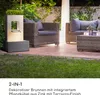 blumfeldt Bloomingstone Zierbrunnen Gartenbrunnen Produktbild-Vorschau 3