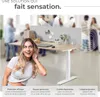 Cloison de bureau Noisy avec coins arrondis - 160 x 40 cm, Voir les images du produit 3