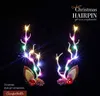 LED-Haarspangen mit Weihnachtszweigen, Rentiergeweih, Produktbild-Vorschau 4