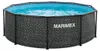 Florida Pool 3,66x0,99 m ohne Zubehör - RATTAN-Motiv Produktbild-Vorschau 1