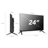 Smart-Tech 24HN01VC, 61 cm (24"), 1366 x 768 px, HD, LED, Náhľad obrázku produktu 5