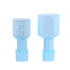 100 cosses électriques isolées bleues (fiche et prise) pour Voir les images du produit 2
