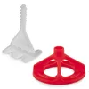 Two tile leveling system components are shown against a white background. Produktbild-Vorschau