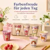 RICE Kids Kinderbecher ABC Print Mädchen 6er Set 160 ml Produktbild-Vorschau 7