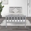 ML-Design letto in legno per bambini 90x200 cm grigio Anteprima dell’immagine prodotto 1