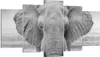Bild auf Leinwand - Leinwandbild - 5 Teile - Elefant Afrika Produktbild-Vorschau 1