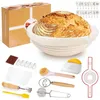 34-teilig Gärkorb Brot Set, 23 cm Gärkorb rund und Produktbild-Vorschau 1