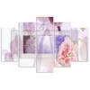 5-teiliges leinwandbild blumenkomposition 150x100 cm Feeby Produktbild-Vorschau 3