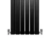 Panelová podložka pod radiátor černá 1600 mm x 420 mm Náhled obrázku produktu 5