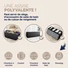 CASARIA® Panca Contenitore Pieghevole 115x40x40cm con Anteprima dell’immagine prodotto 10