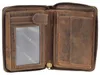GREENBURRY monedero Vintage Zip Around Wallet Brown marrón Vista previa de la imagen del producto 27