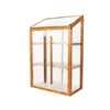 Greenspot Origin Mini Skleník - 80x42x121cm  Palisandrové Náhľad obrázku produktu 3