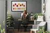 Bild - Bilderrahmen - 100 cm x 70 cm - MDF - Rahmen - Foto Produktbild-Vorschau 2